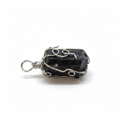 Black Tourmaline wire wrapped