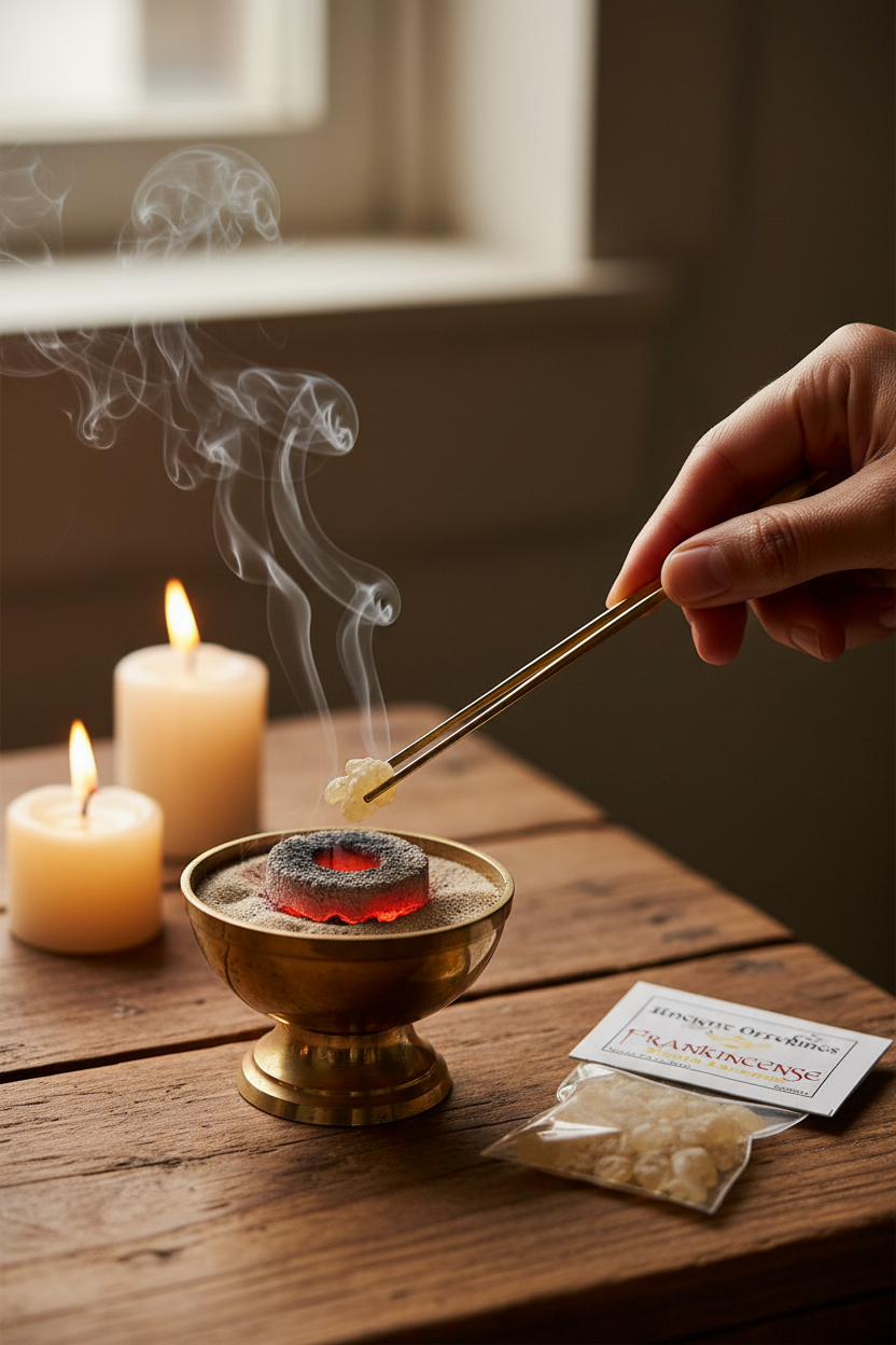 Frankincense Tears Granular Incense, 1/3 oz, alternate view