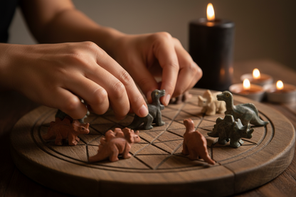 Dolomite Dinosaurs, Set of 12, detail view