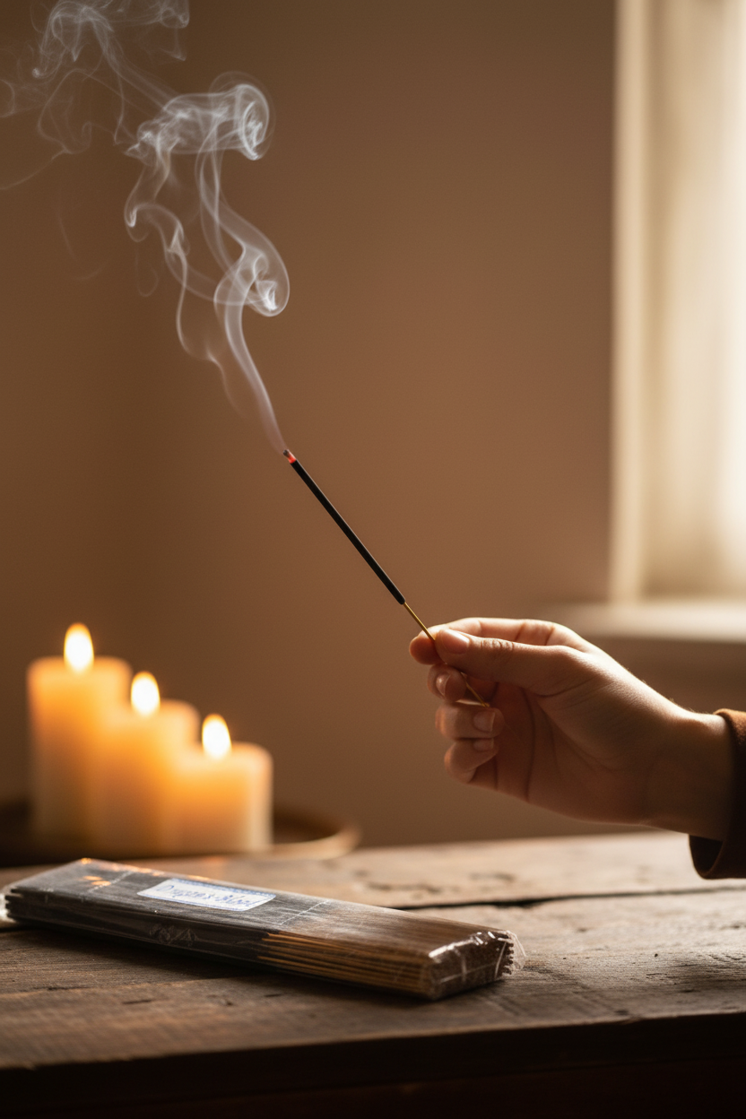 Dragon's Blood Incense Sticks by Escential Essences, 95-100/pk, alternate view