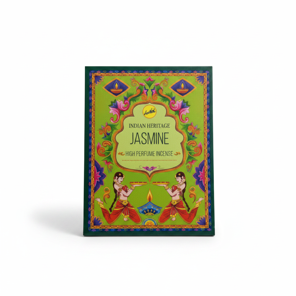 Indian Heritage Jasmine Incense Sticks, 15 gm