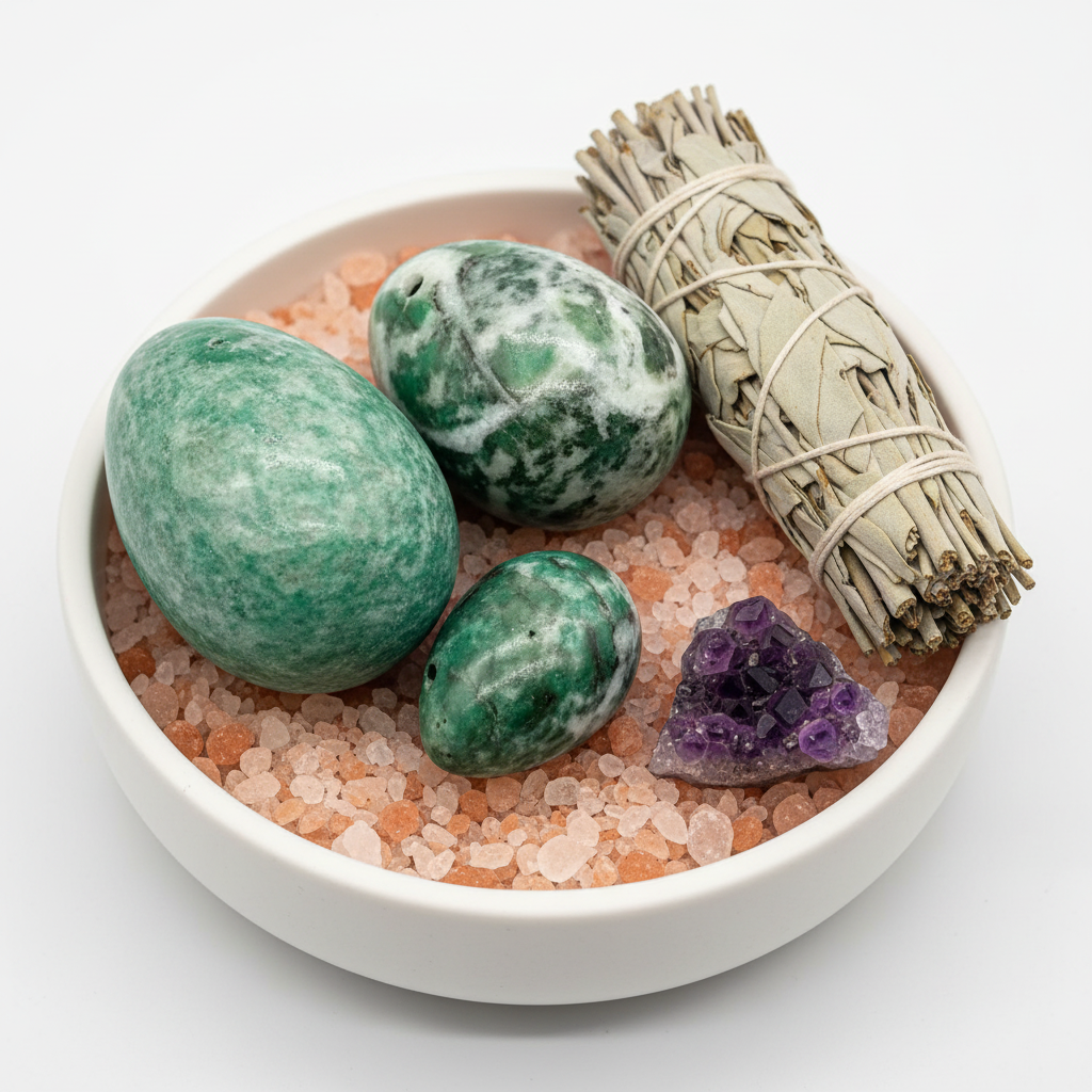 Jade Eggs – Salt Bowl