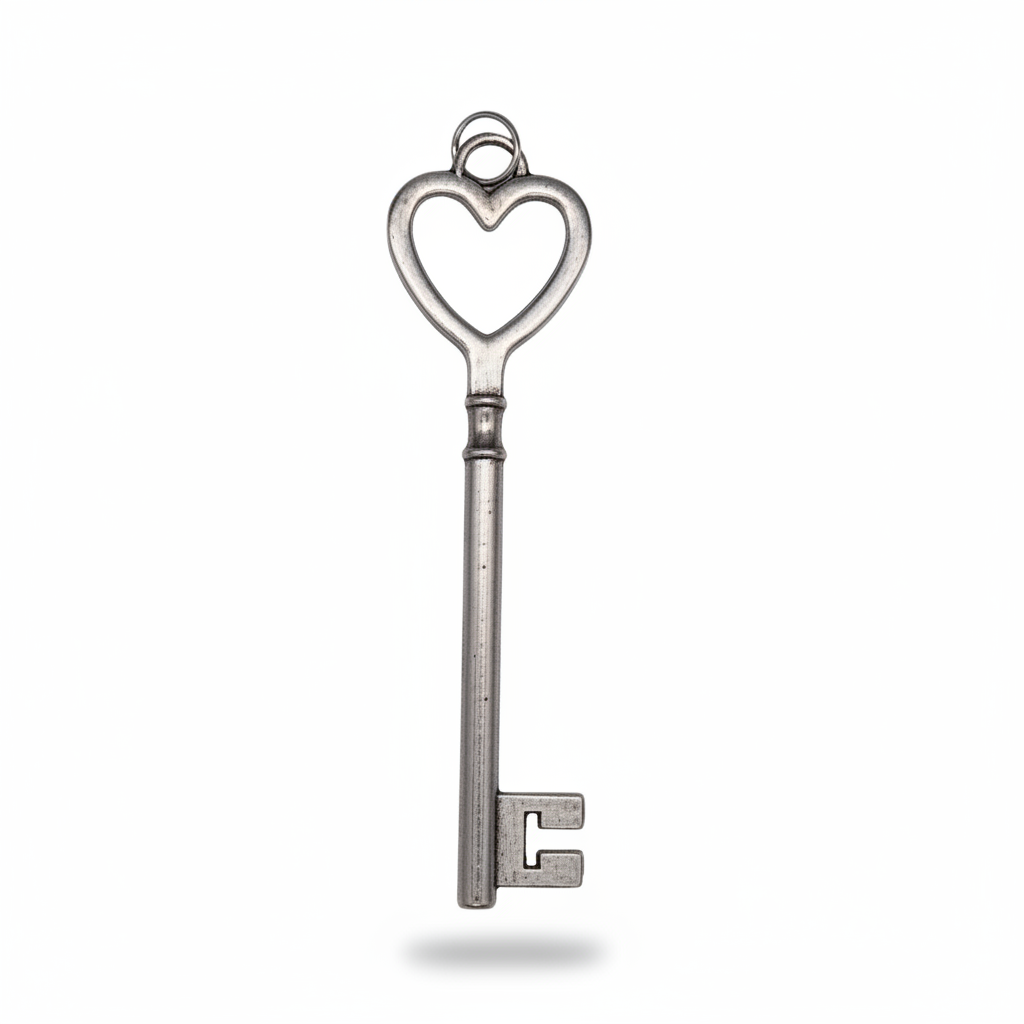 Key Amulet Pendant, 3 1/4"