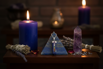 Lapis Chakra Necklace – Styled Altar