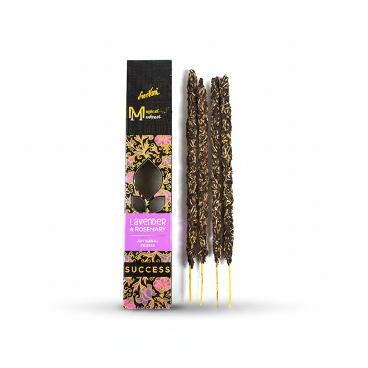Lavender and Rosemary Success Manifest Sticks, Set of 4