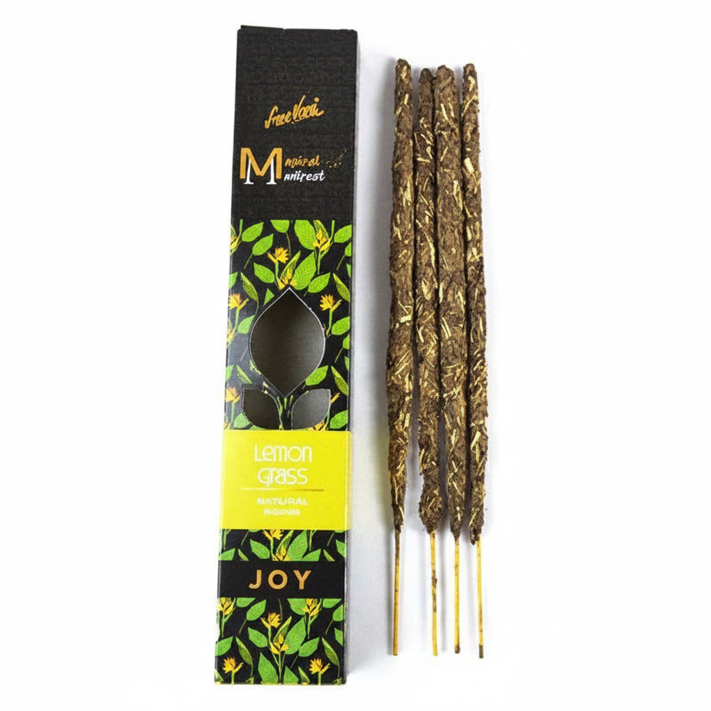 Lemongrass Joy Manifest Incense, 4 Pack