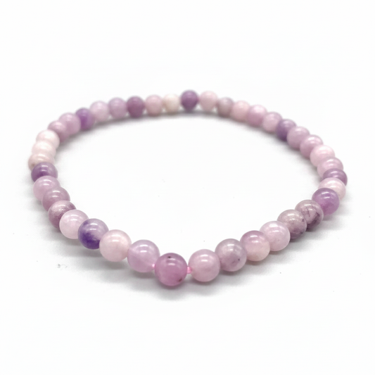 Lepidolite Bracelet, 4mm
