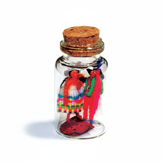 Love Binding Dolls Spellbottle, 2 Inches