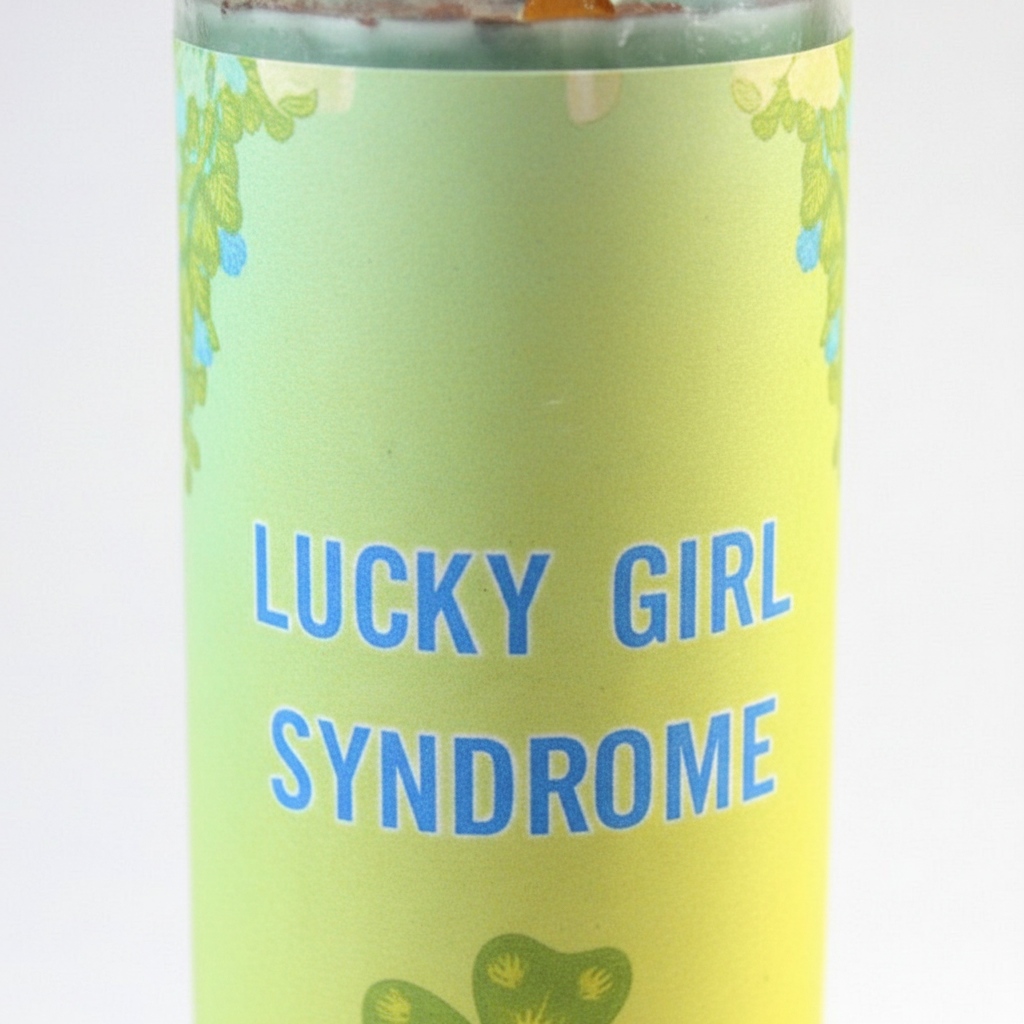 Lucky Girl Syndrome Aromatic Jar Candle, detail view