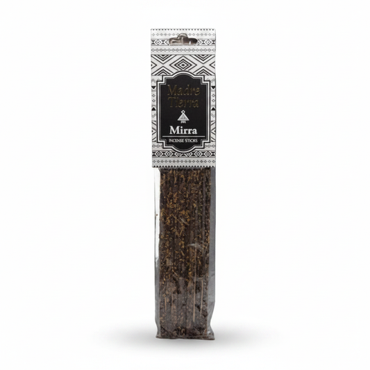 Madre Tierra Myrrh Incense Sticks, Set of 8