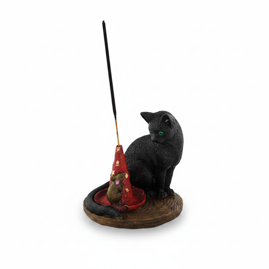Magical Cat & Mouse Incense Holder