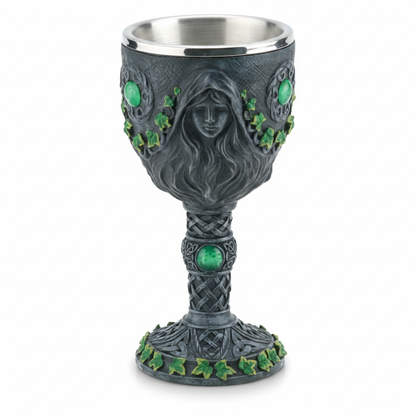 Maiden, Mother & Crone Chalice, 7 1/2"