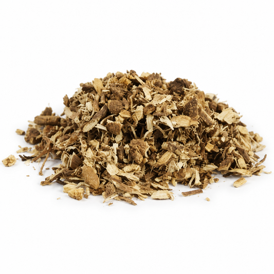 Marshmallow root on white, review draft
