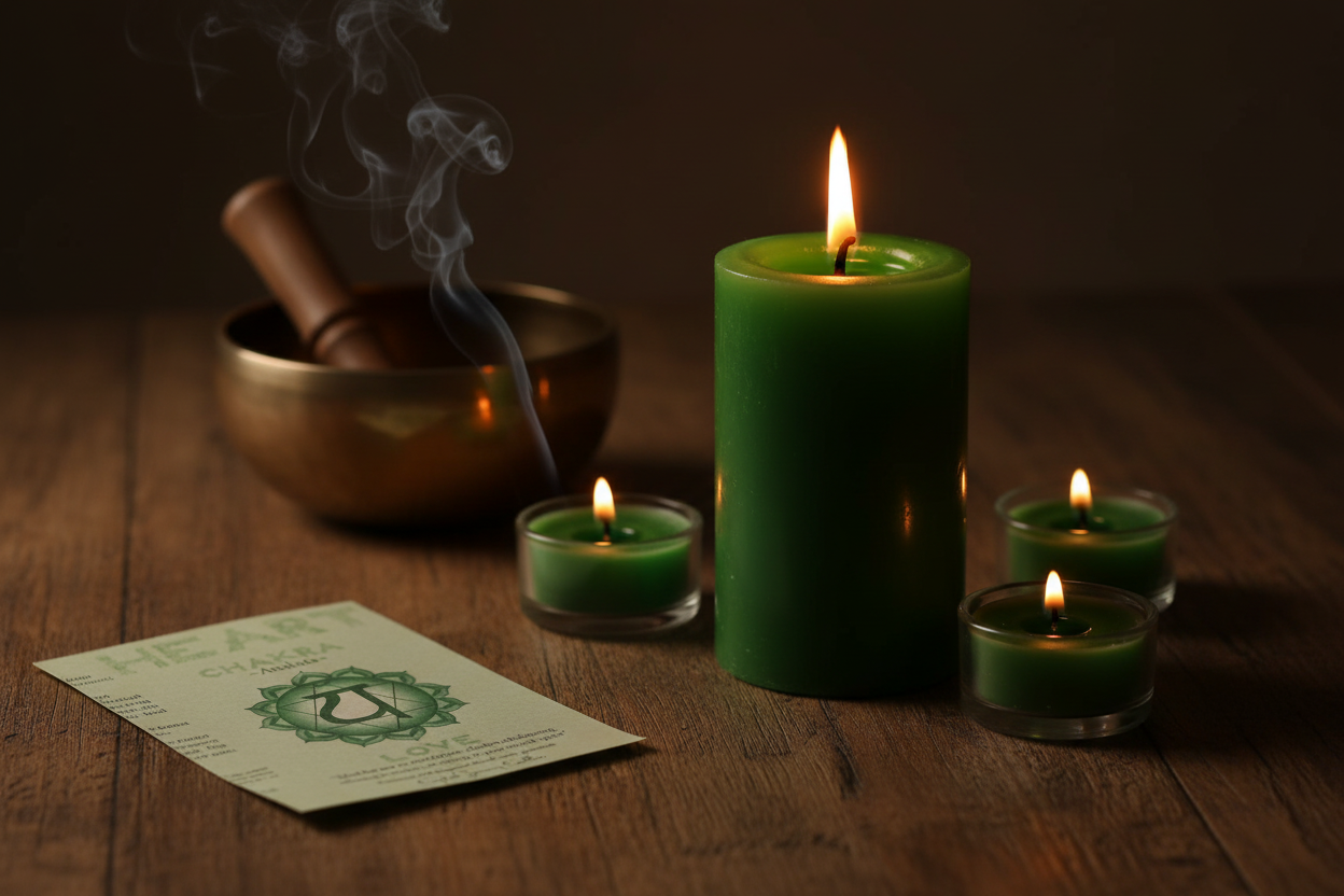 Meditation Altar with Label