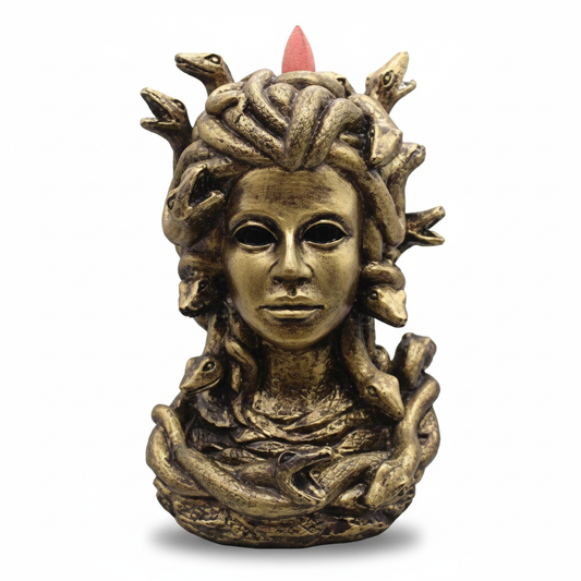 Medusa Backflow Burner, white background