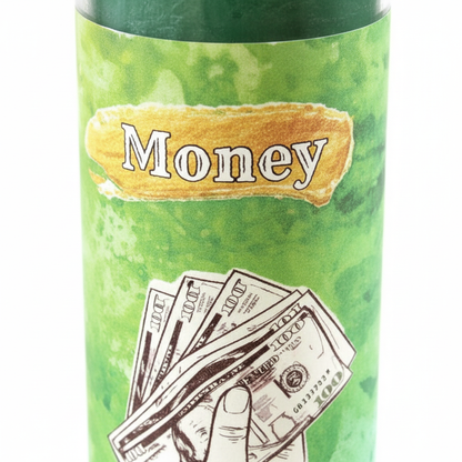 Money Aromatic Jar Candle, detail view