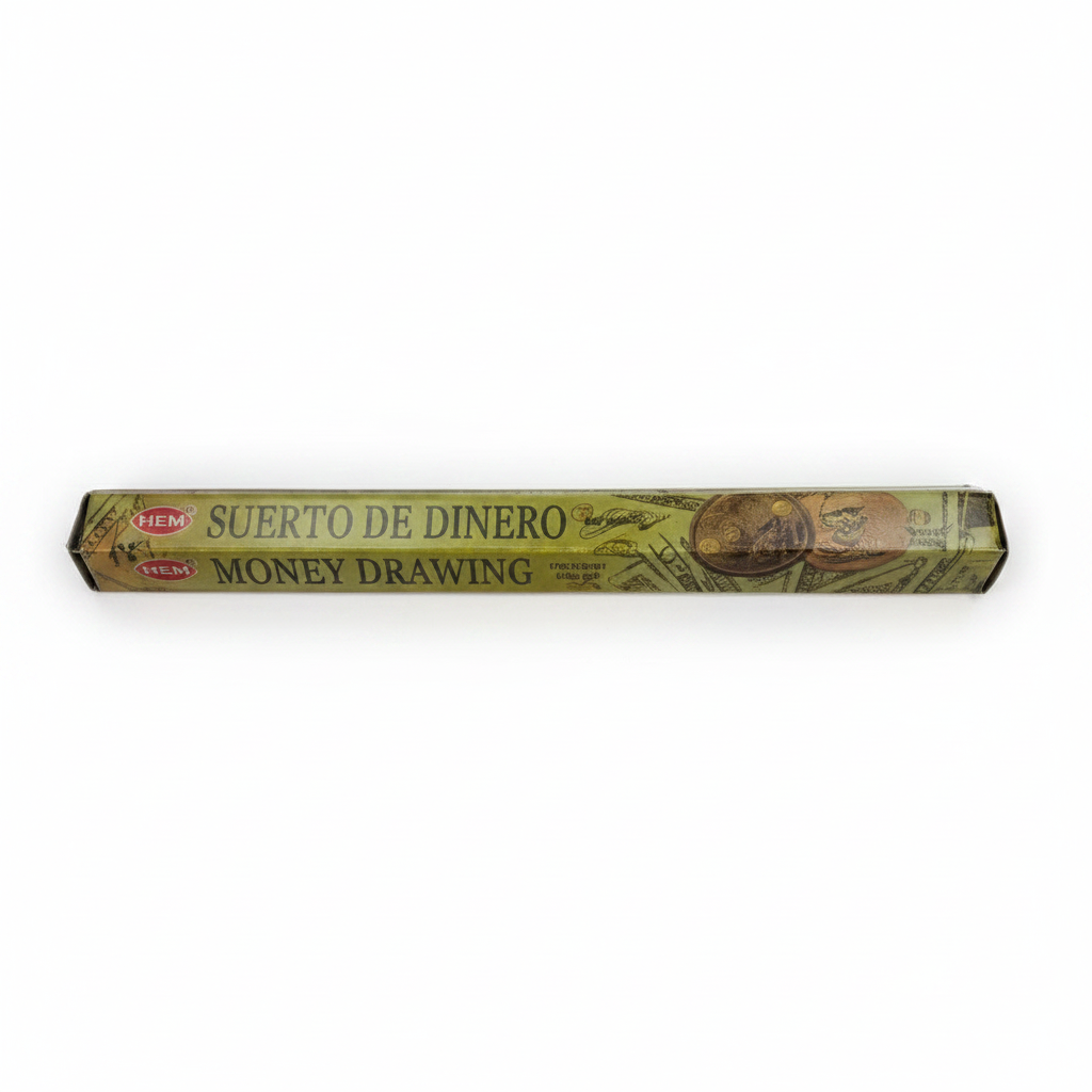 Money Drawing Incense Sticks by HEM, 20 Pack