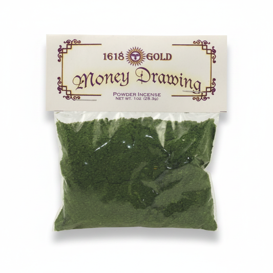 Money Drawing Powder Incense, 1 oz