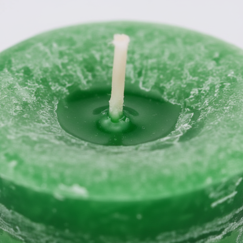 Money Herbal Votive - Green, detail view