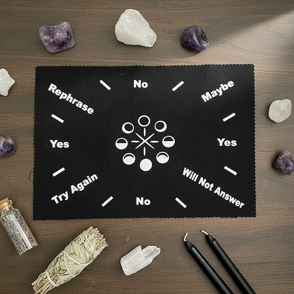 Moon Phase Pendulum Mat, alternate view