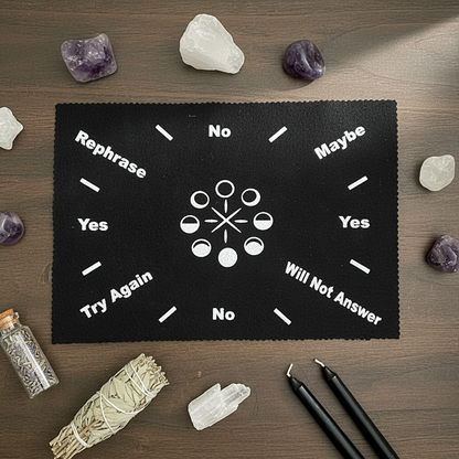 Moon Phase Pendulum Mat, alternate view