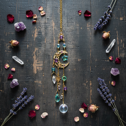 Moon Sun Catcher, 16 Inch, alternate view
