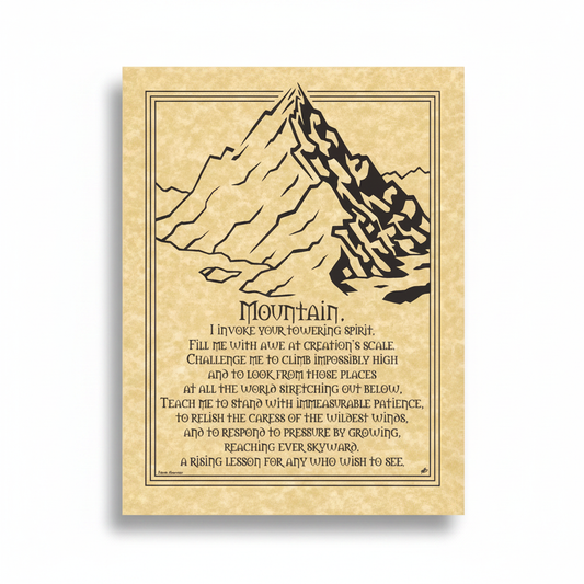 Mountain Prayer poster