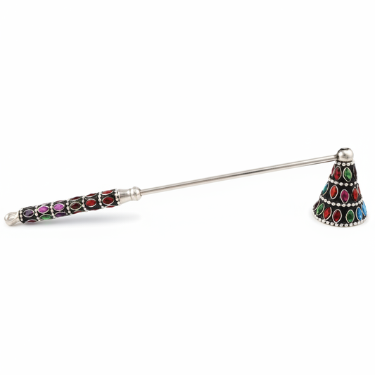 Multi-Color Jeweled Candle Snuffer