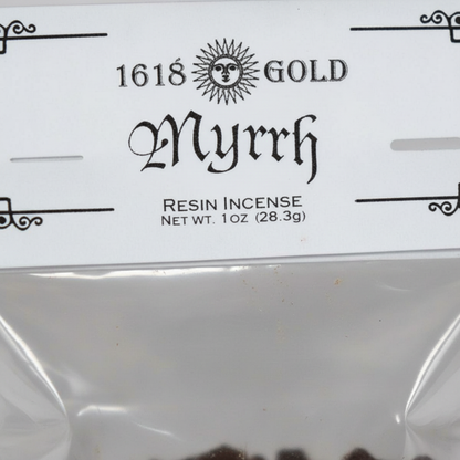 Myrrh Resin Incense, 1 oz, detail view