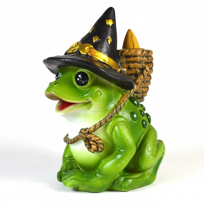 Mystical Frog Backflow Incense Burner