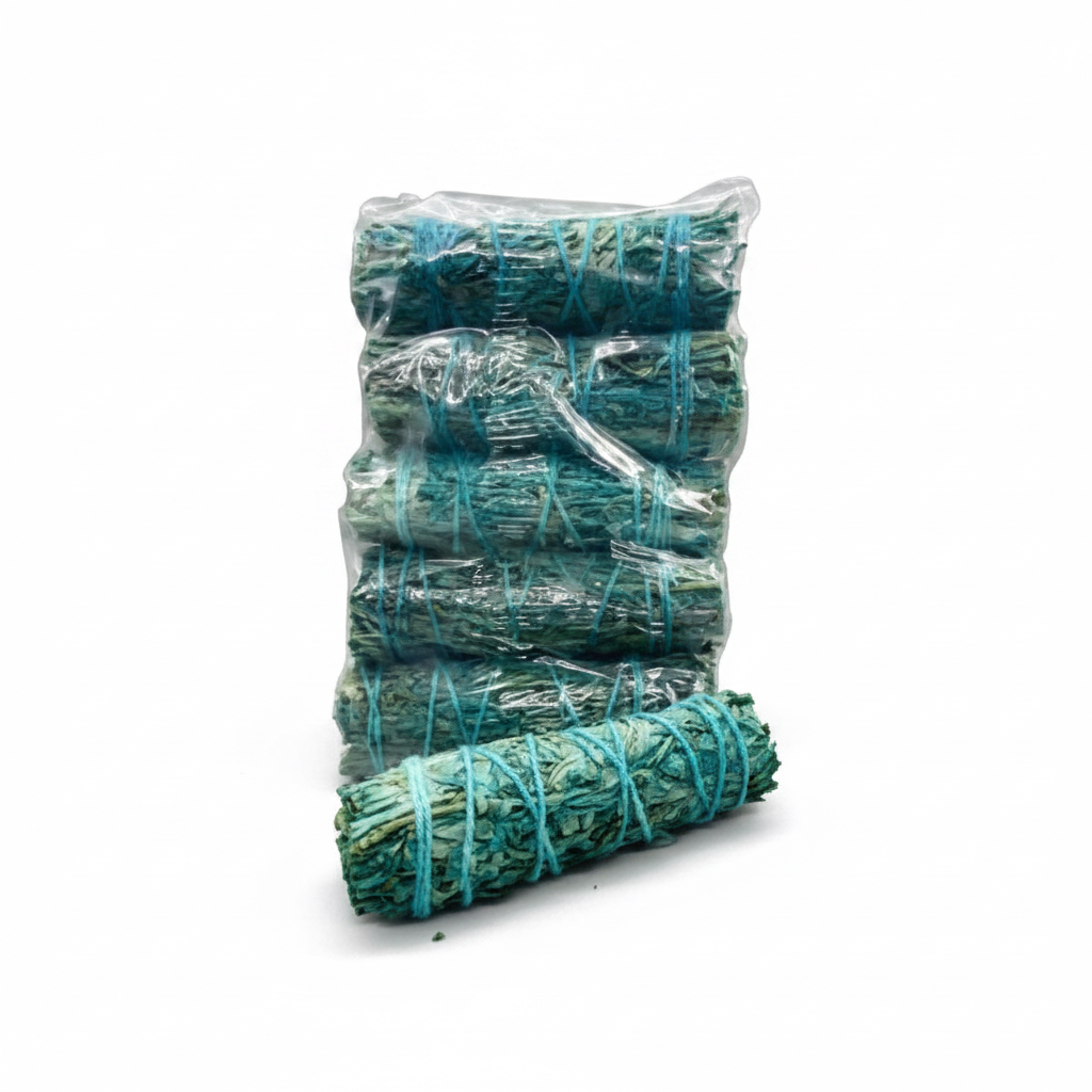 Nag Champa Sage Smudge Sticks, Set of 6
