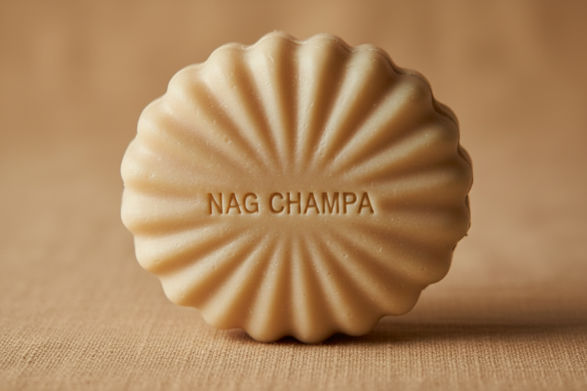Nag Champa Soap - Close-up Detail