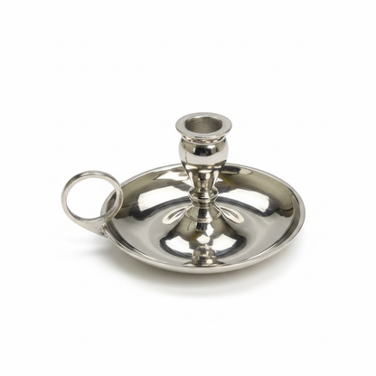Nickel Mini Candle Holder