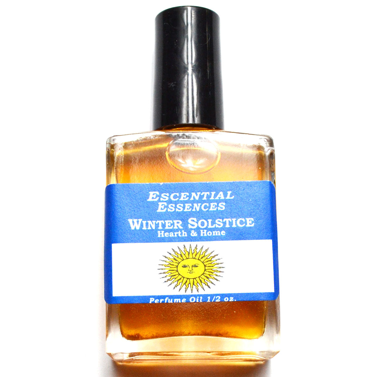 Winter Solstice Hearth and Home Perfume Oil by Escential Essences, 0.5 oz Bottle