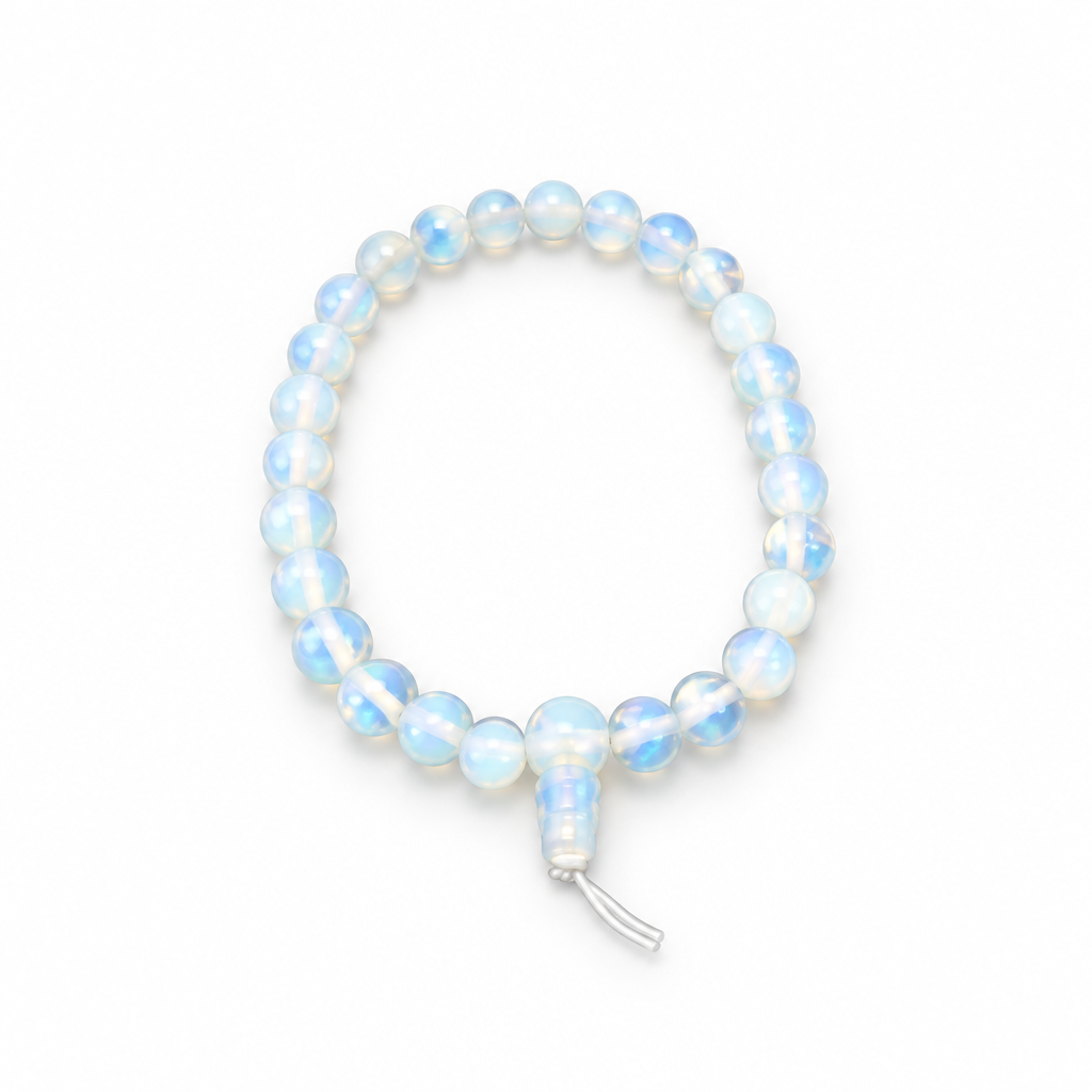 Opalite bracelet on white