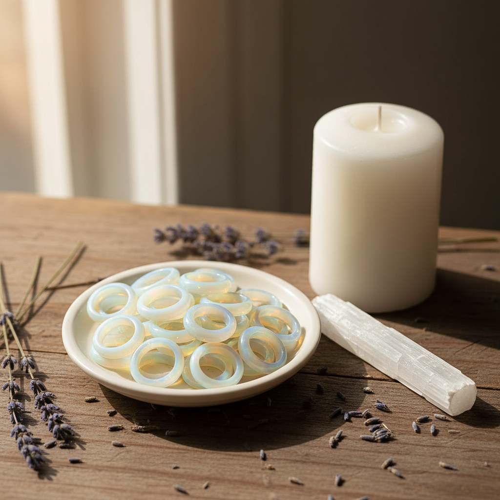 Opalite Rings altar