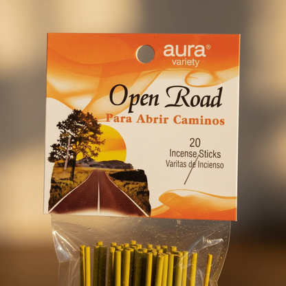 Open Road Aura Incense Sticks, 20 Pack — detail view