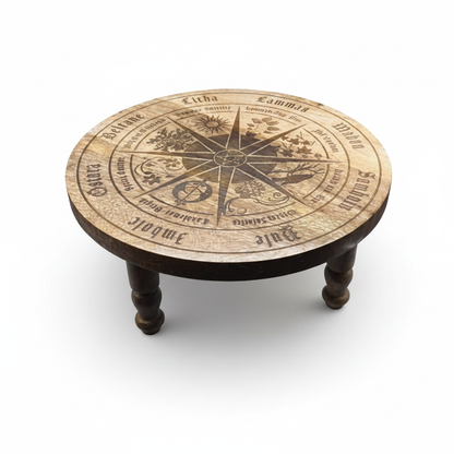 Pagan Calendar Altar Table