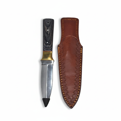Pakkawood Athame With Sheath, 9 Inches