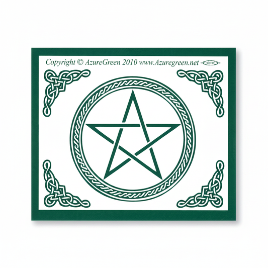 Pentagram Bumper Sticker, 2.5 x 3 Inches