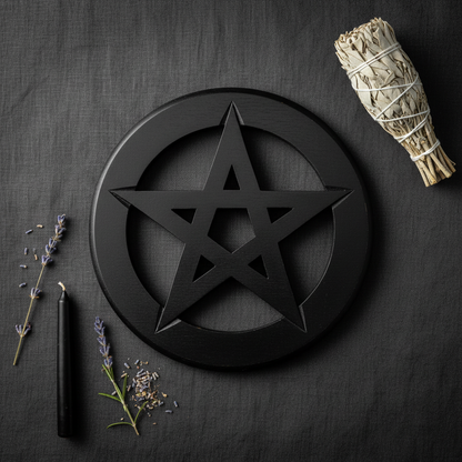 Pentagram Wall Hanging, 9 Inches, alternate view
