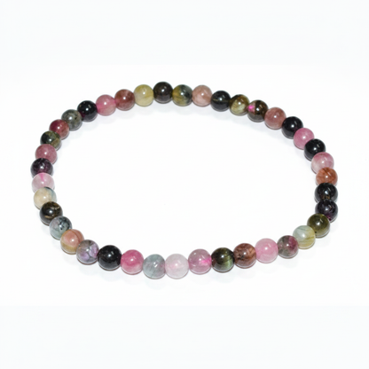Pink Mix Tourmaline Bracelet, 5-7mm