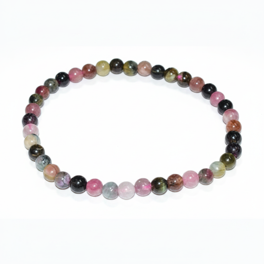 Pink Mix Tourmaline Bracelet, 5-7mm