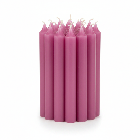 Pink Spell Chime Candle, Set of 20, 4"