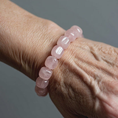 Rose Quartz Gemstone Bracelet