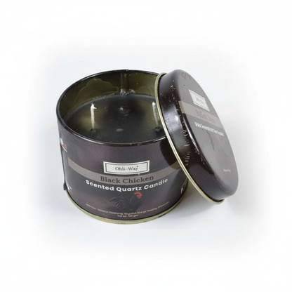 Gallina Negra (Black Chicken) quartz tin candle
