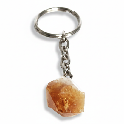 Citrine keychain