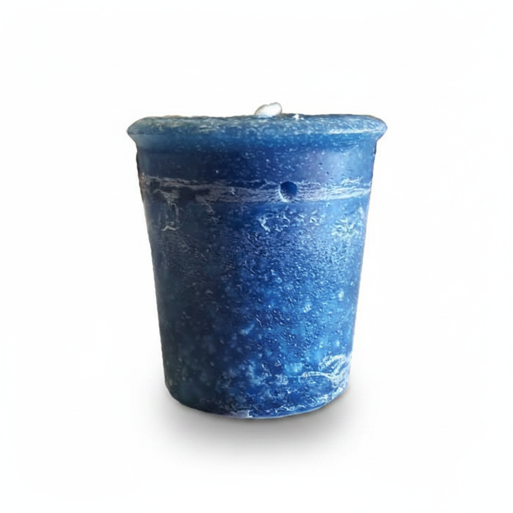 Gratitude Herbal votive - Midnight Blue