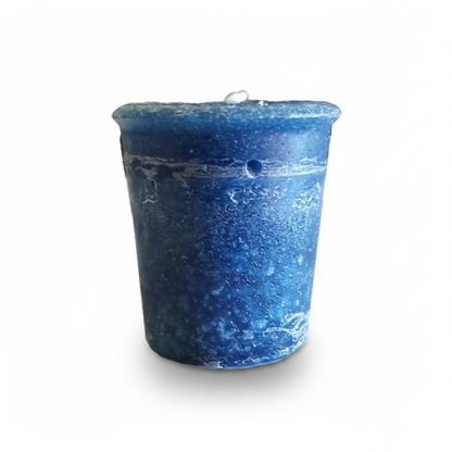 Gratitude Herbal votive - Midnight Blue