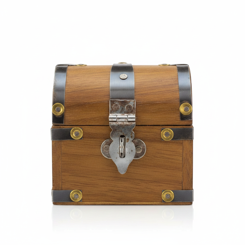 Dome Chest, Sheesham Wood, 3" x 3"